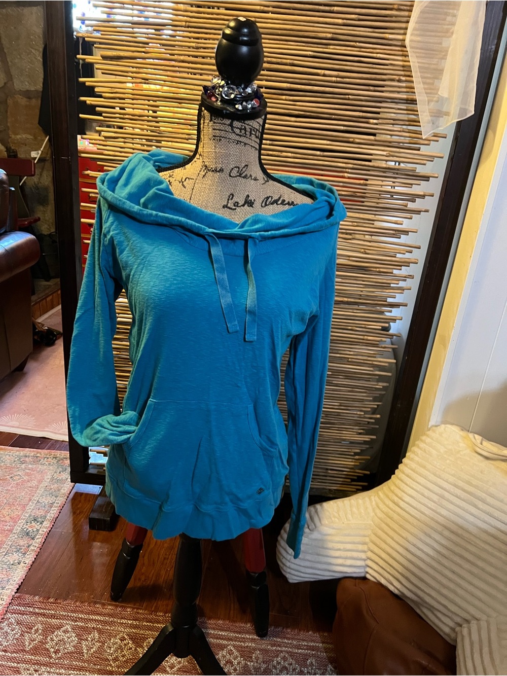 Columbia Teal Women's Pullover Hoodie